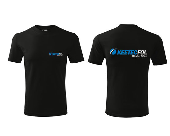KEETECFOL T-SHIRT L tričko s logem Keetecfol