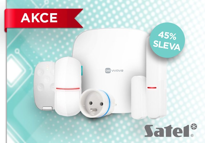 Satel set BE WAVE se 45% slevou!