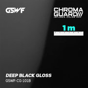 GSWF BLACK (bm) PPF fólie na ochranu laku, lesklá, černá