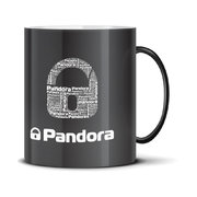 PANDORA MUG hrnek s logem Pandora