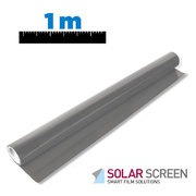 Solar Screen TOTAL UV 400 (bm) anti-UV interiérová fólie světle šedá 1m